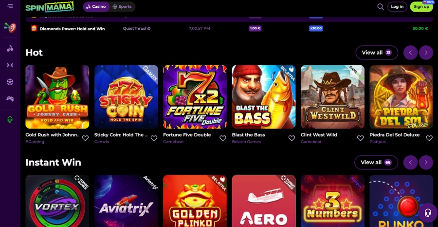 Spinmama online casino